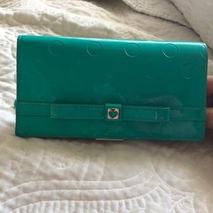 Aqua Kate Spade Wallet